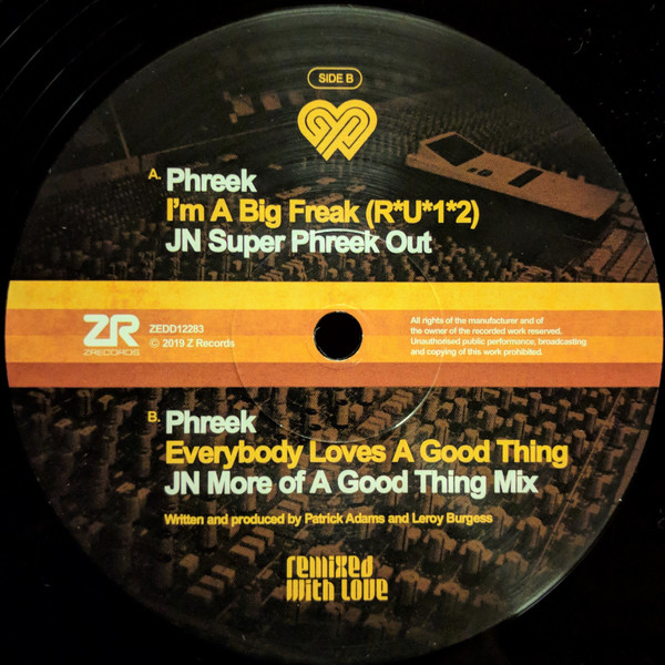 PHREEK - REMIXED WITH LOVE BY JOEY NEGRO