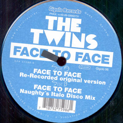 THE TWINS - FACE TO FACE