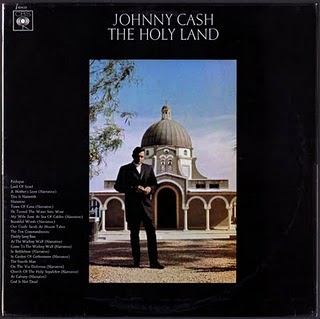JOHNNY CASH - THE HOLY LAND - 3D COVER